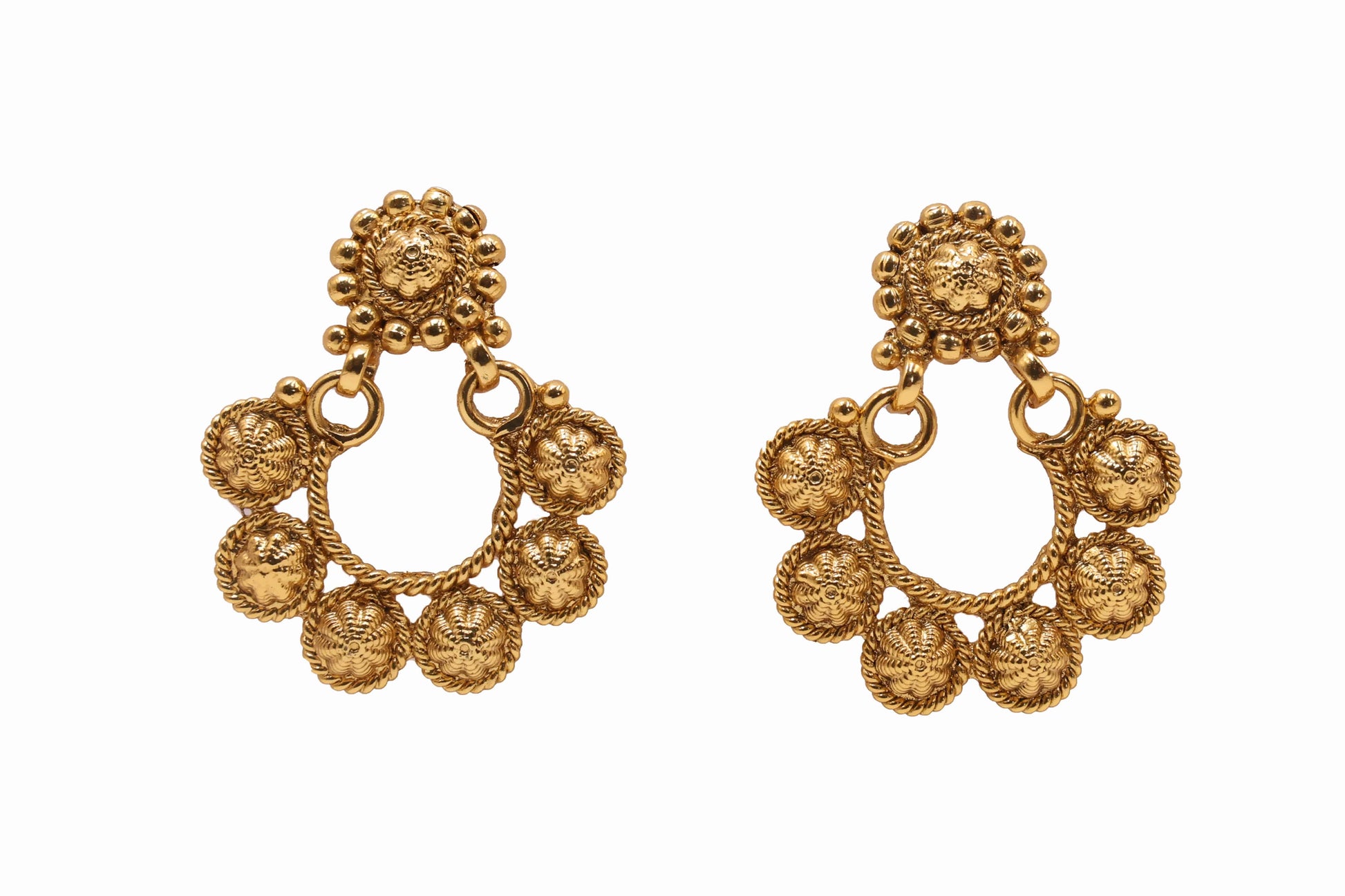 MyWishTree Antique Plain Gold Necklace With Gold Plating - Mywishtree