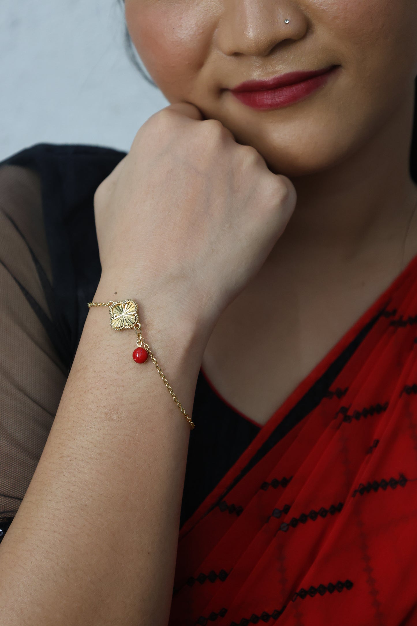 Charm Clover Bracelet