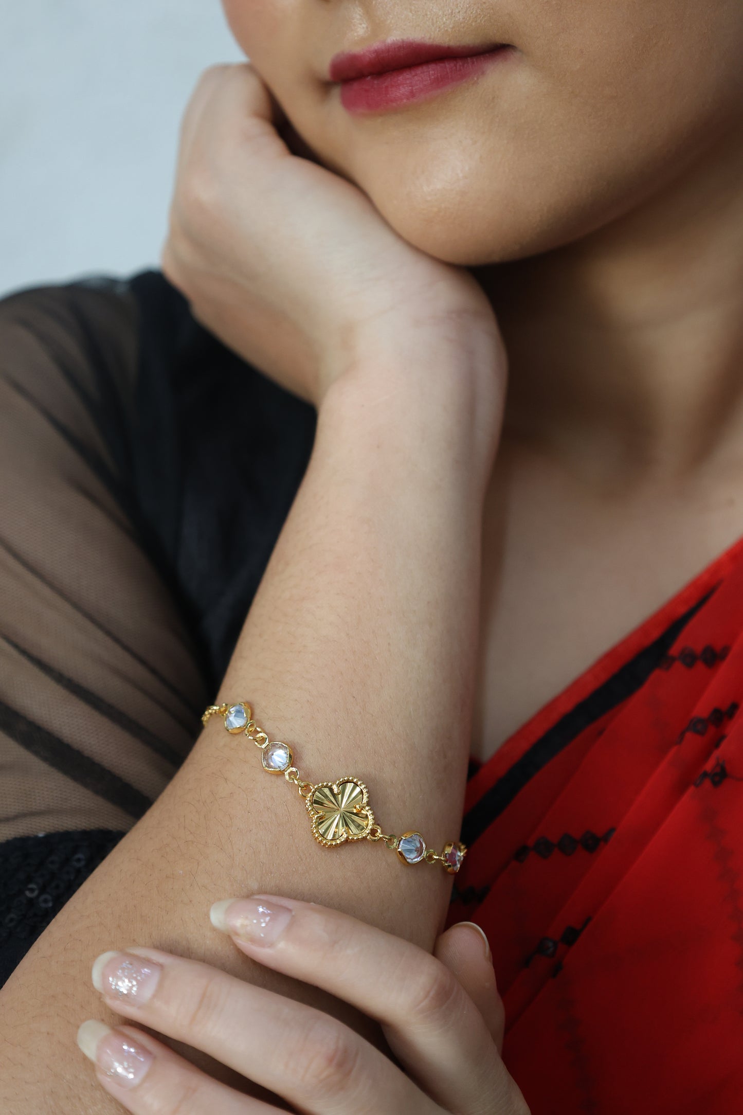 Clover Motif Bracelet
