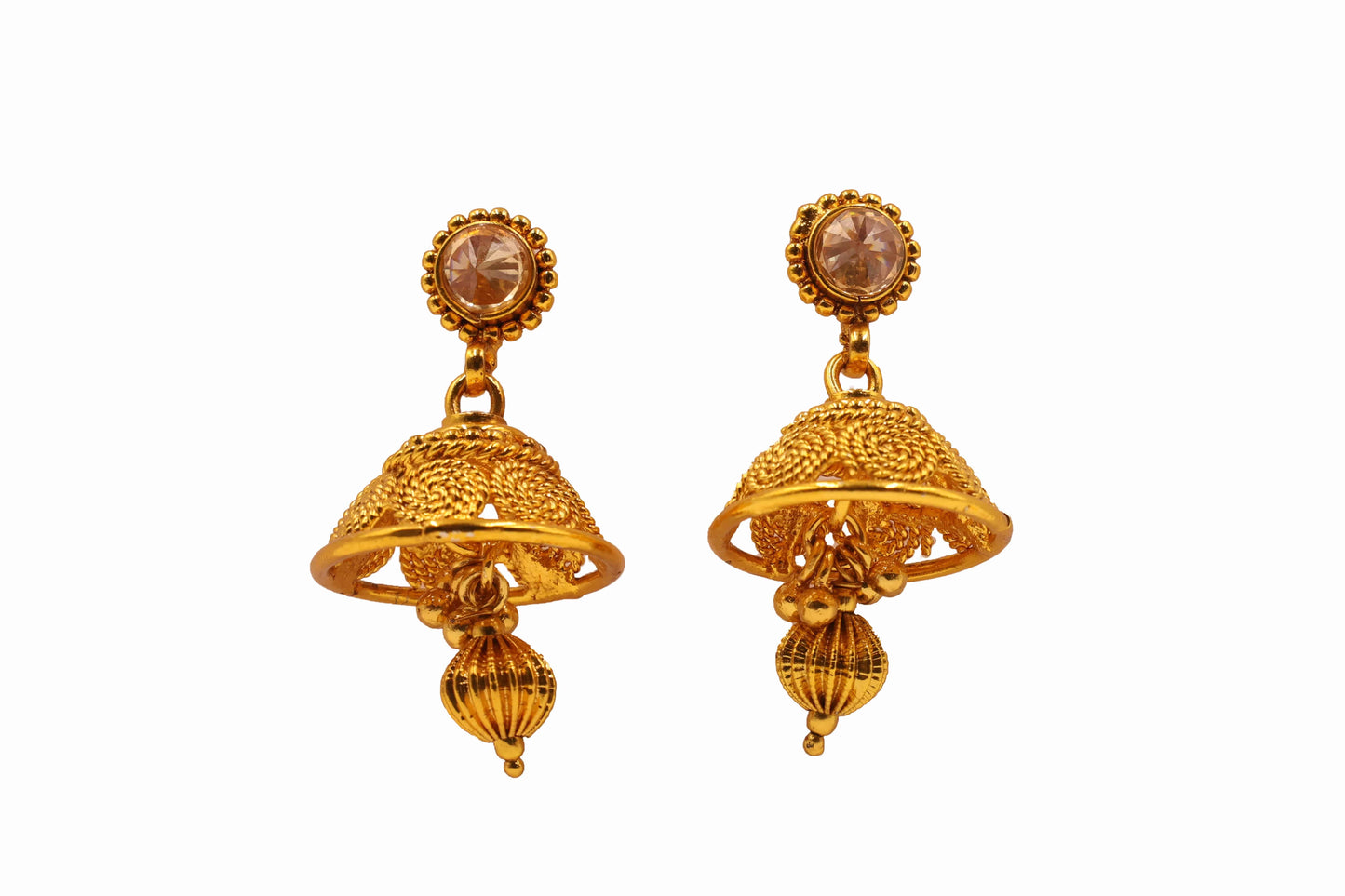 MyWishTree Antique Delicate Necklace set With Gold Plating - Mywishtree