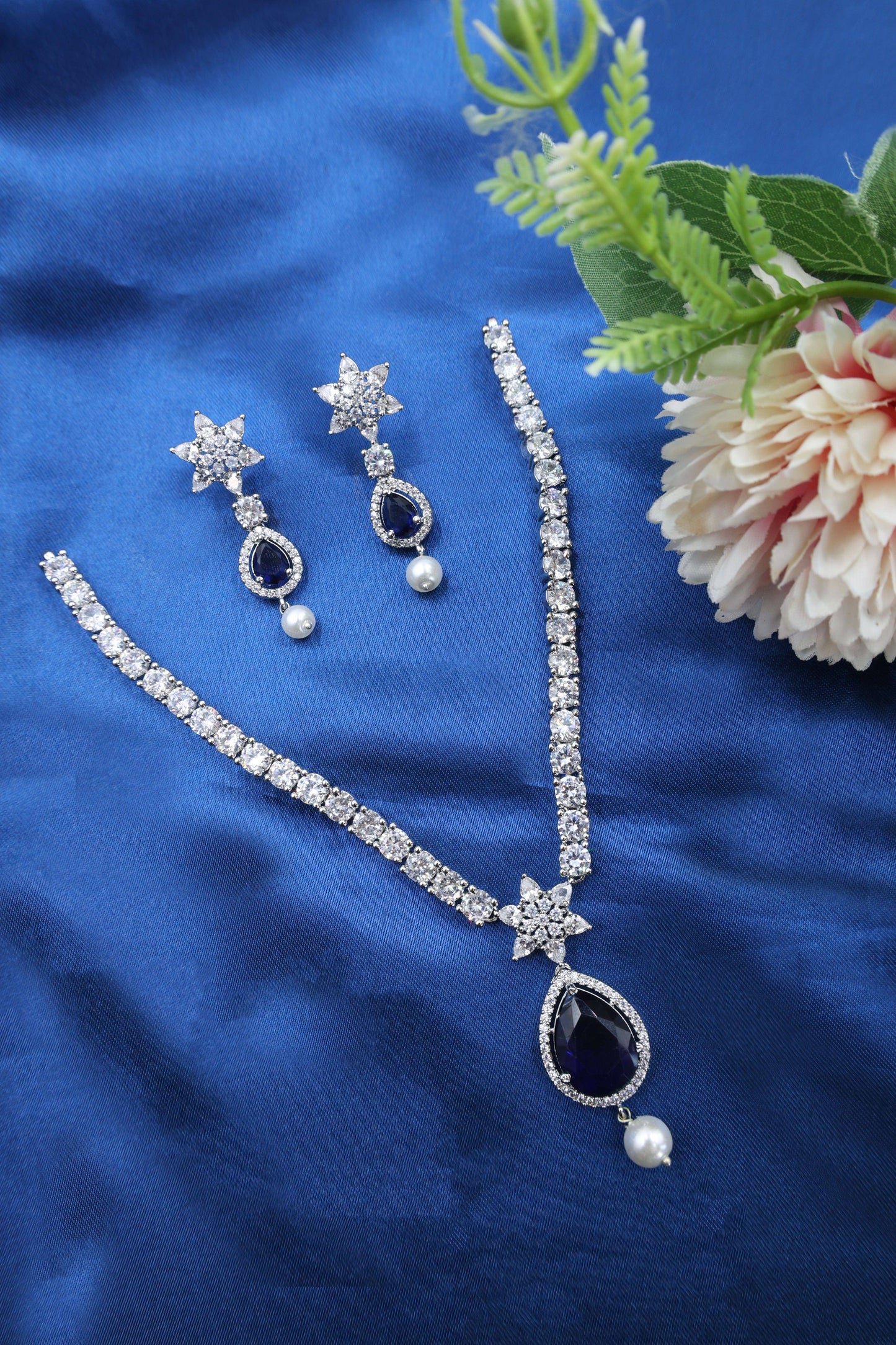 MyWishTree Royal Drop Necklace Set - Mywishtree