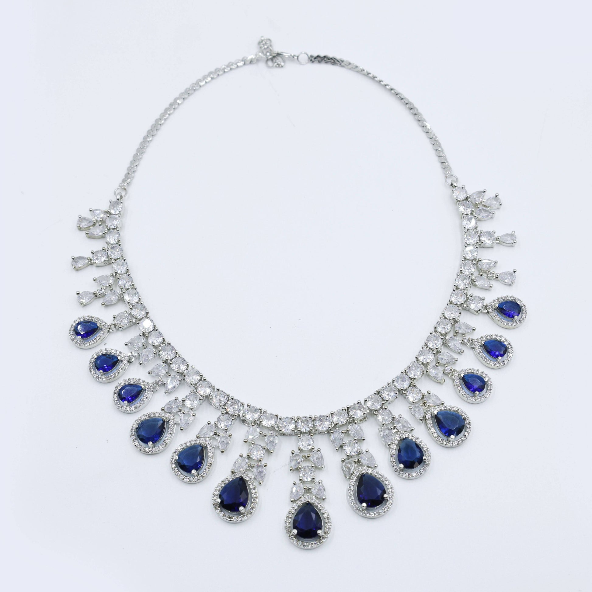 Sapphire Blue American Diamond Necklace
Buy Affordable jewelry online
Mywishtree
Precious Jewelry
Trendy Jewelry