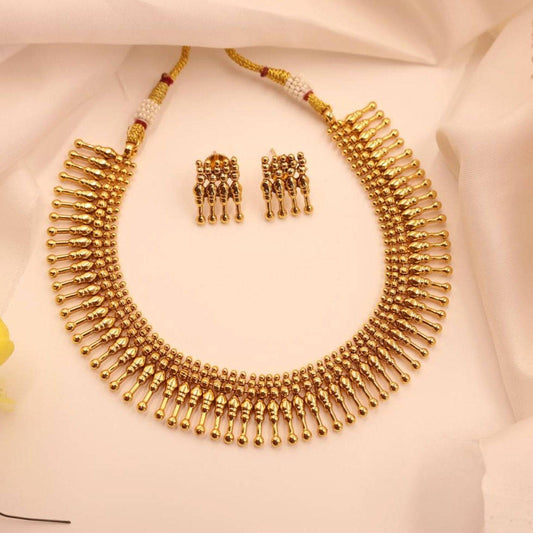 Antique Plain Necklace With Gold Plating, wedding necklace, Party Necklace, New design Necklace, Antique Gold Necklace
Gold Plated Jewelry
Elegant Necklace for Women
Traditional Necklace Set
Indian Gold Plated Jewelry
Statement Necklace for Occasions
Vintage Style Gold Necklace
Bridal Jewelry Set
Gold Plated Antique Necklace
Ethnic Jewelry for Weddings