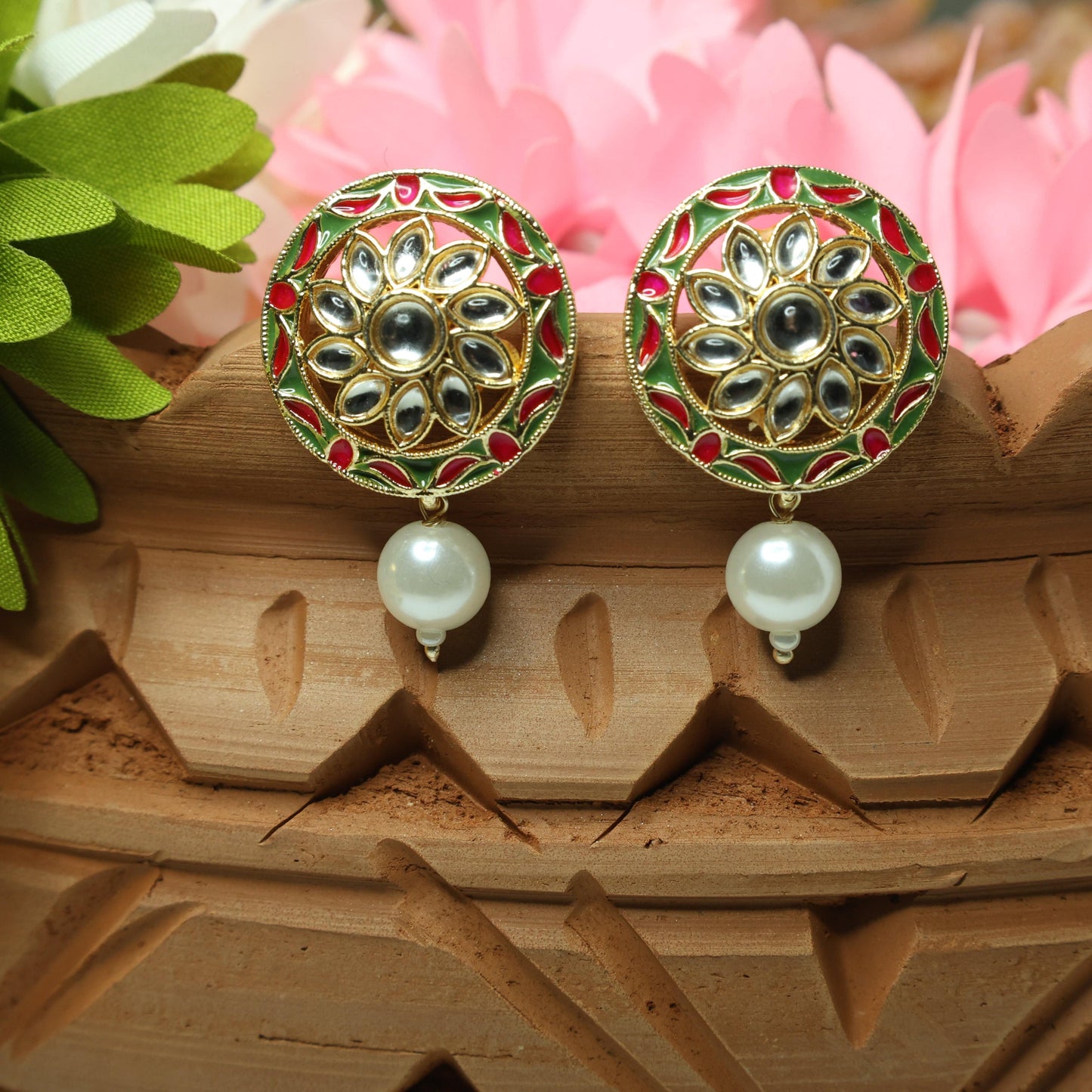 Kundan Stud Earrings
Pearl Drop Earrings
Handcrafted Kundan Earrings
Traditional Indian Earrings
Ethnic Stud Earrings
Gold Plated Stud Earrings
Meenakari Earrings with Pearl
Festive Wear Earrings
Bridal Jewelry Earrings
Antique Kundan Pearl Earrings
Buy Kundan Pearl Stud Earrings Online
Traditional Indian Jewelry for Weddings
Handcrafted Meenakari Earrings for Women
Ethnic Stud Earrings for Festive Wear