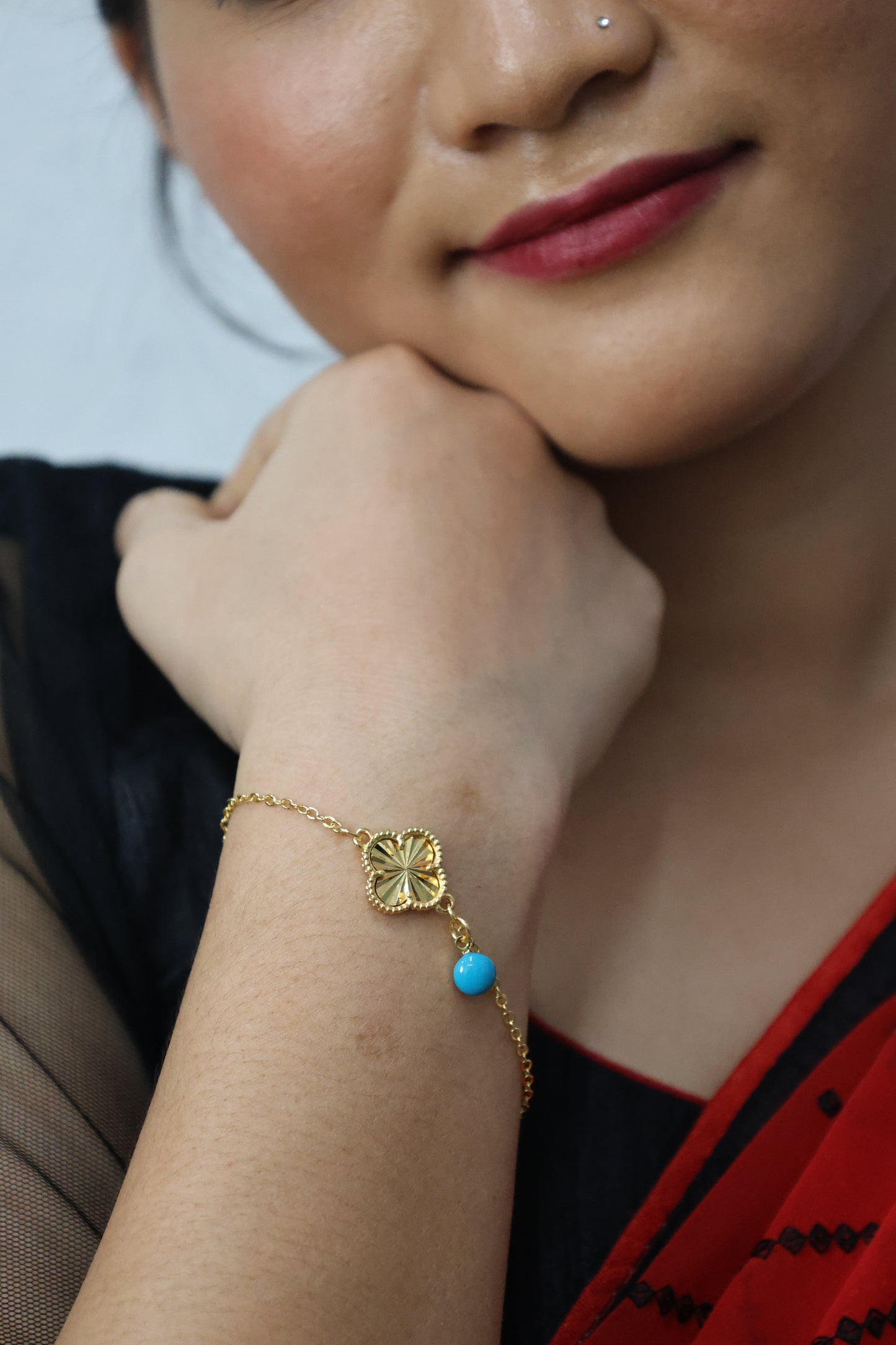 Charm Clover Bracelet