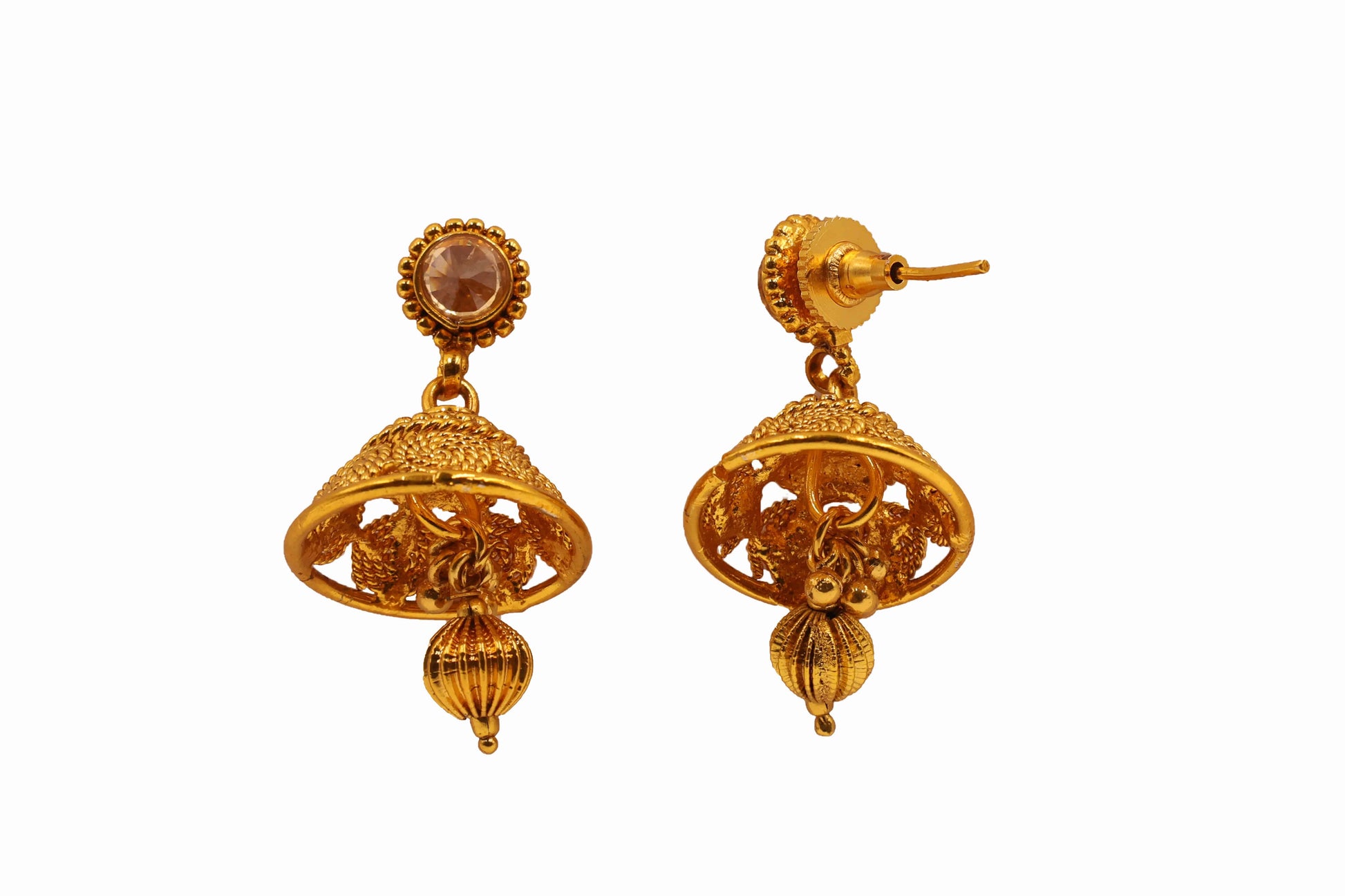 MyWishTree Antique Delicate Necklace set With Gold Plating - Mywishtree