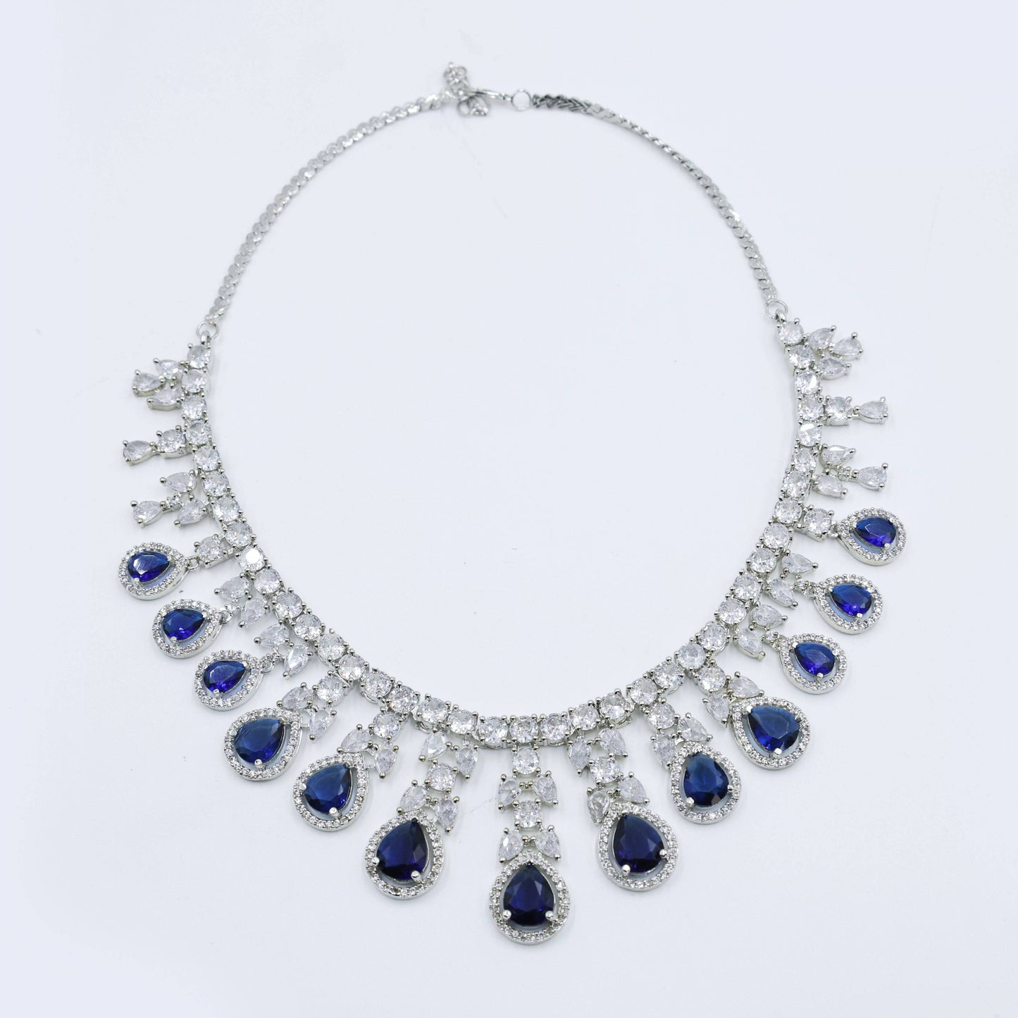 Sapphire Blue American Diamond Necklace
Buy Affordable jewelry online
Mywishtree
Precious Jewelry
Trendy Jewelry
