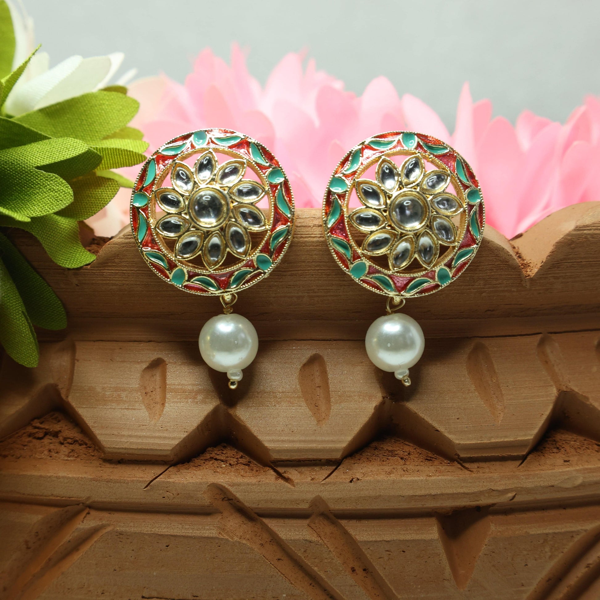 Mywishtree, my wishtree, my wish tree,Kundan Stud Earrings
Pearl Drop Earrings
Handcrafted Kundan Earrings
Traditional Indian Earrings
Ethnic Stud Earrings

Gold Plated Stud Earrings
Meenakari Earrings with Pearl
Festive Wear Earrings
Bridal Jewelry Earrings
Antique Kundan Pearl Earrings

Buy Kundan Pearl Stud Earrings Online
Traditional Indian Jewelry for Weddings
Handcrafted Meenakari Earrings for Women
Ethnic Stud Earrings for Festive Wear