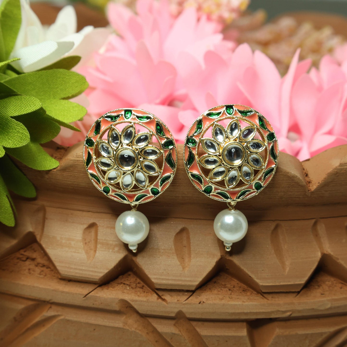 Floral Glow Kundan Drop Earring - Mywishtree,Mywishtree, my wishtree, my wish tree,Kundan Stud Earrings
Pearl Drop Earrings
Handcrafted Kundan Earrings
Traditional Indian Earrings
Ethnic Stud Earrings

Gold Plated Stud Earrings
Meenakari Earrings with Pearl
Festive Wear Earrings
Bridal Jewelry Earrings
Antique Kundan Pearl Earrings