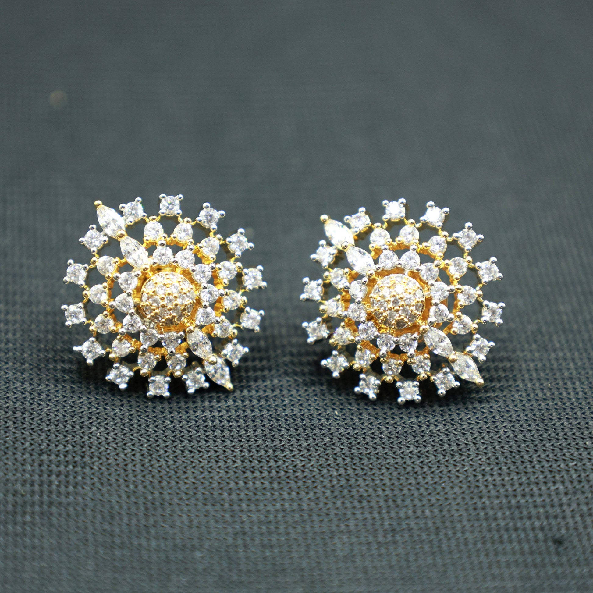 Dazzling American Diamond Stud Earring - Mywishtree