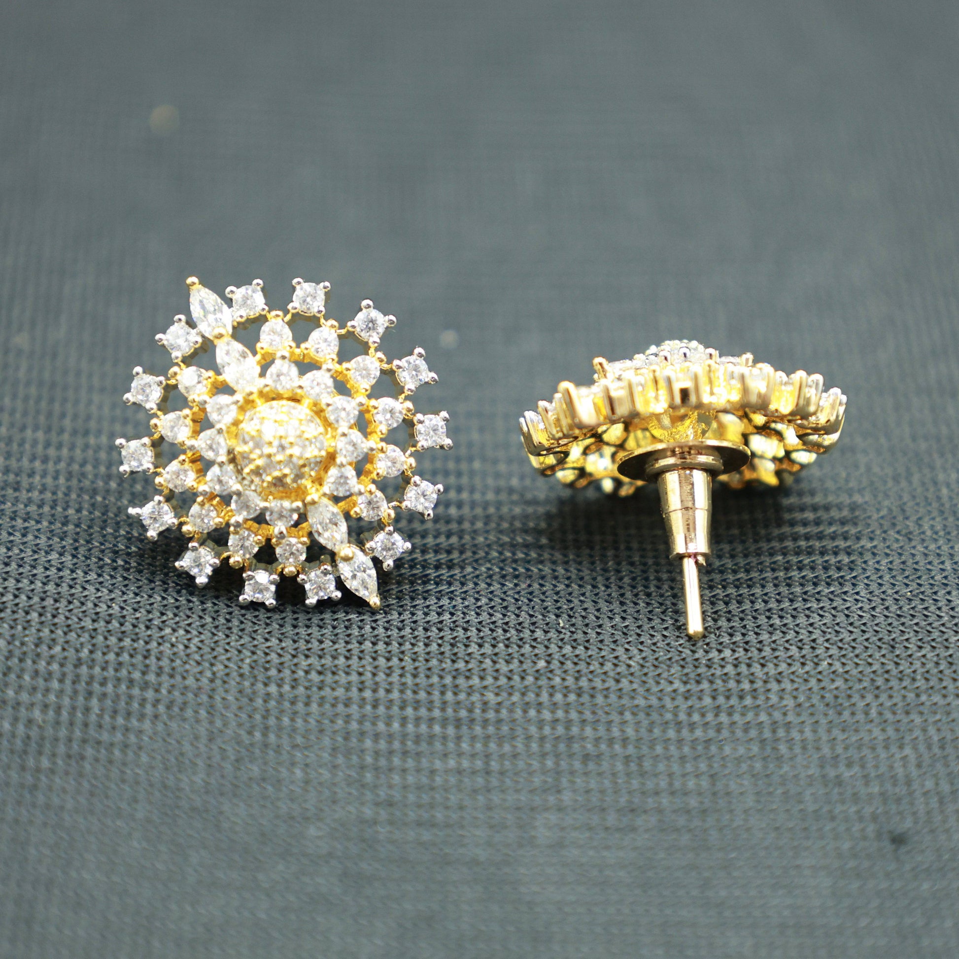 Dazzling American Diamond Stud Earring - Mywishtree